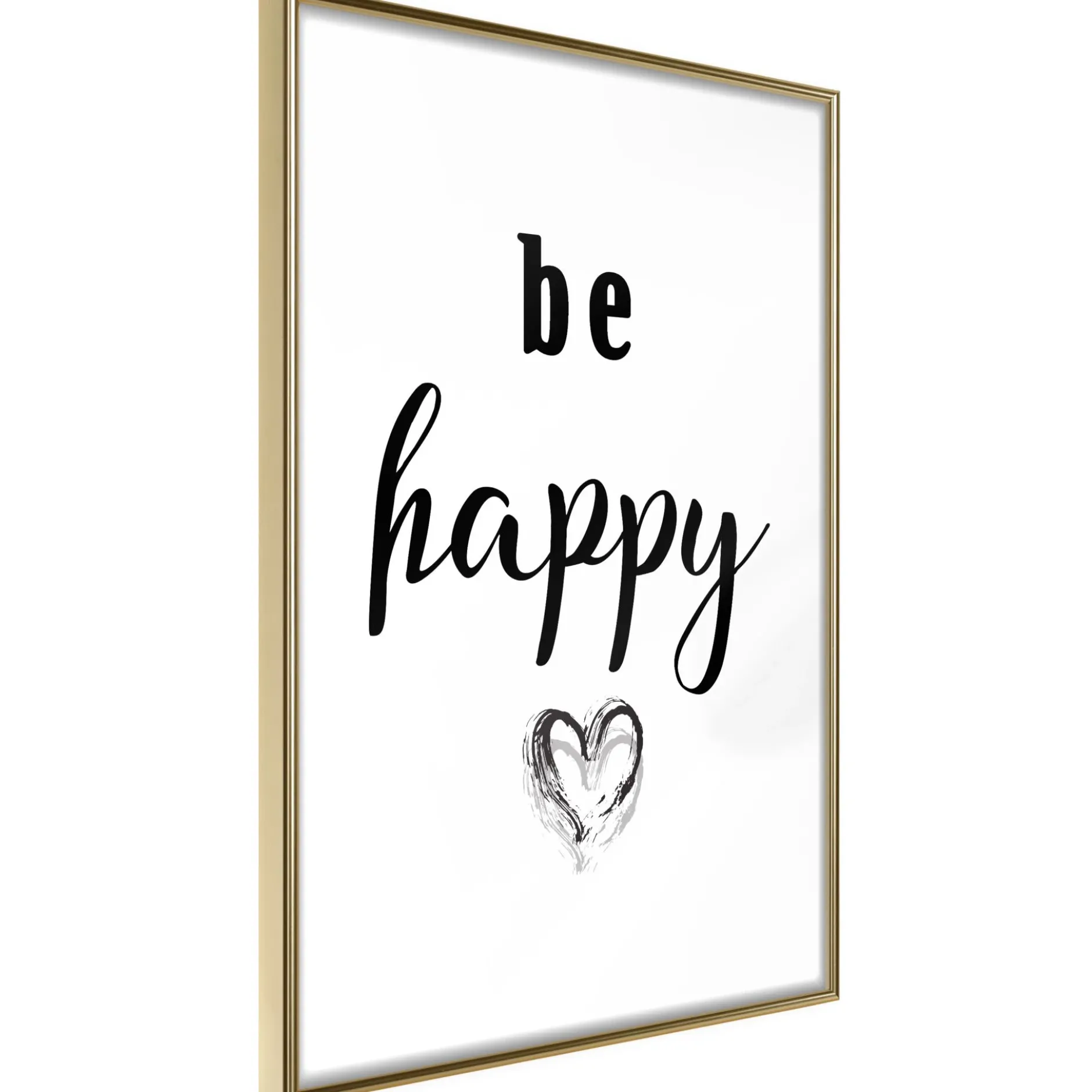 Poster 'Be Happy'