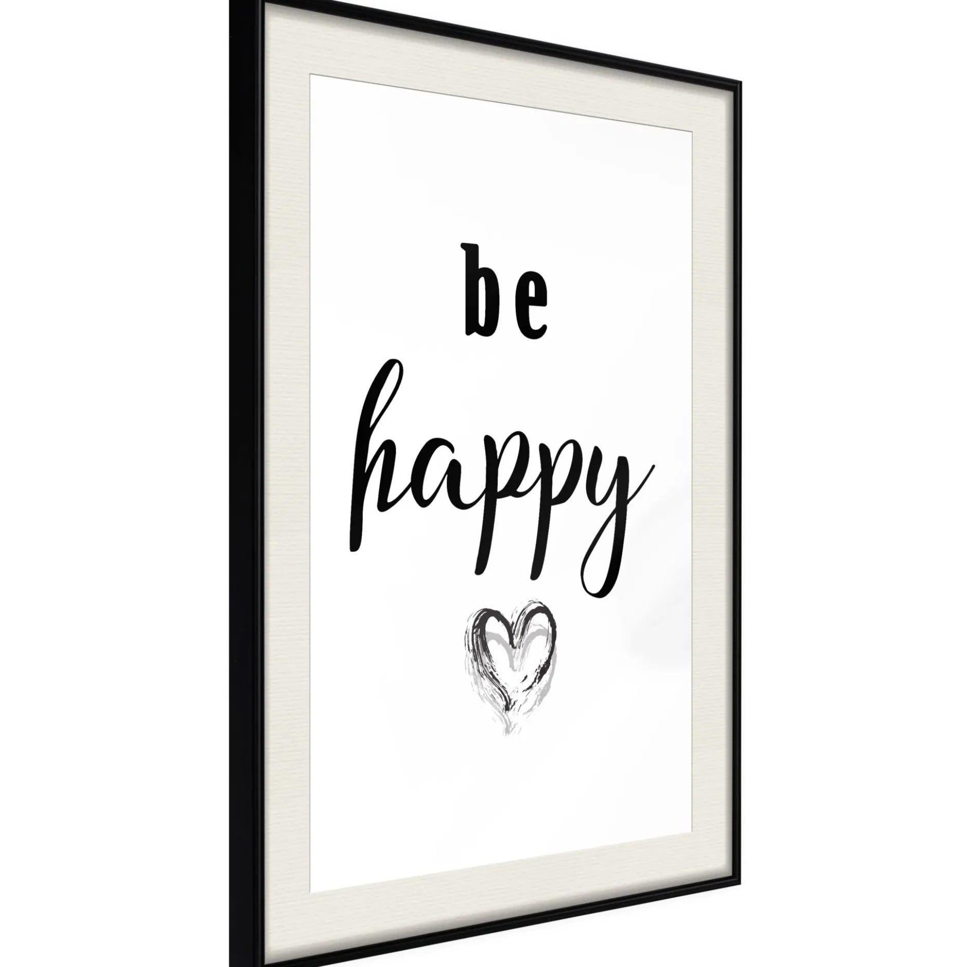 Poster 'Be Happy'