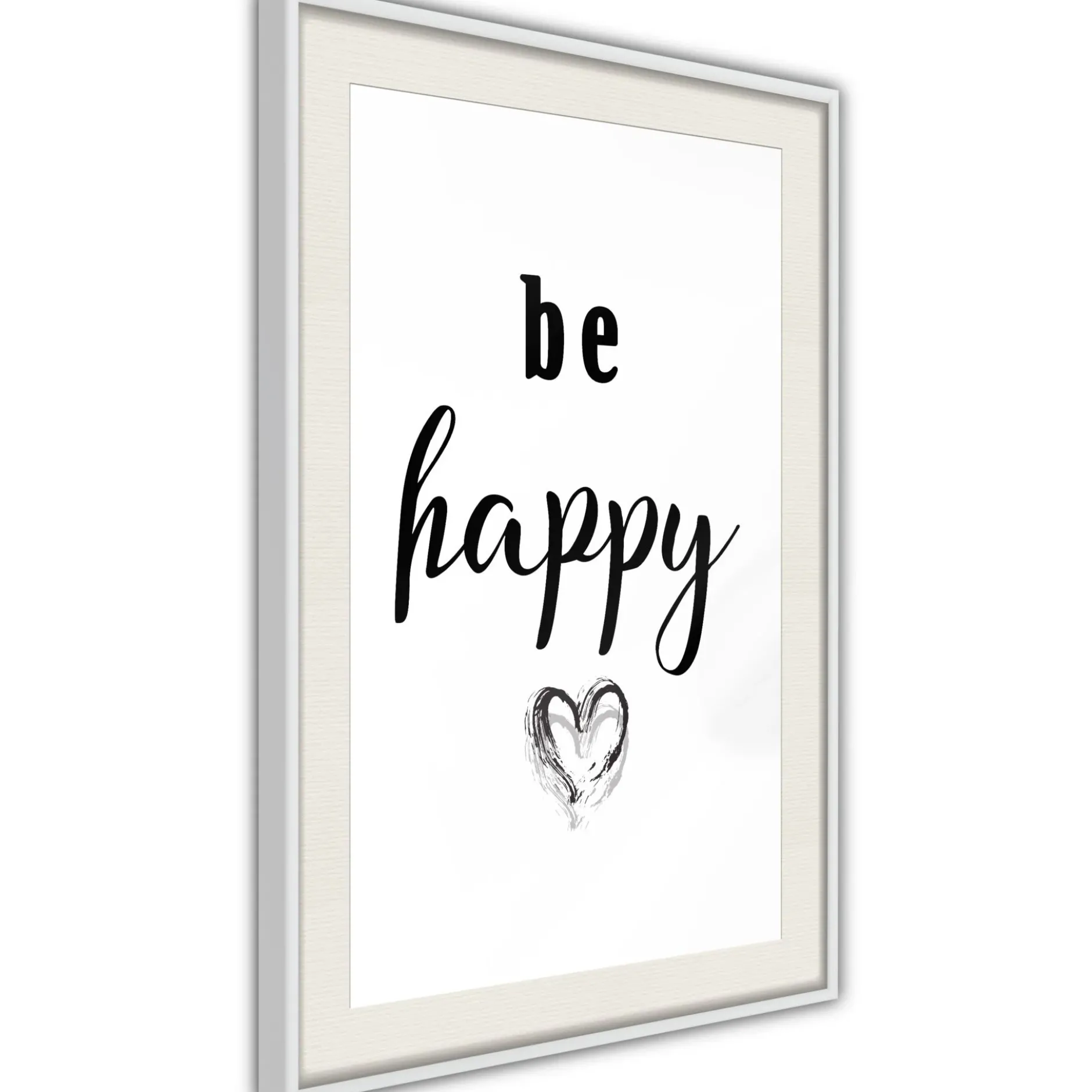 Poster 'Be Happy'