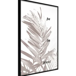 Poster 'Beige Palm'