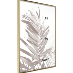 Poster 'Beige Palm'
