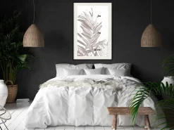 Poster 'Beige Palm'