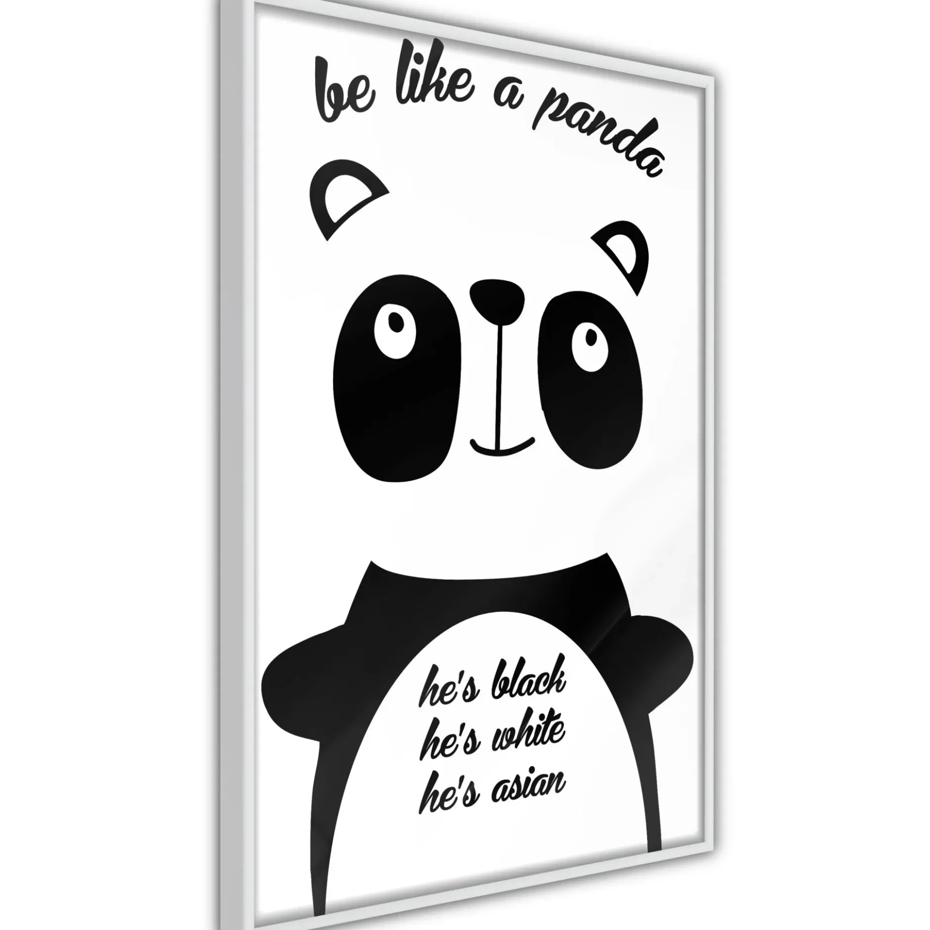 Poster 'Be Like a Panda'