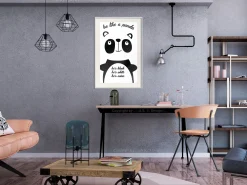 Poster 'Be Like a Panda'