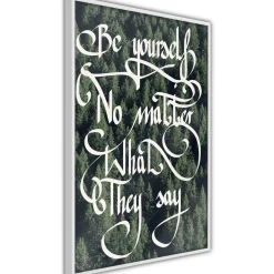 Poster 'Be Yourself'
