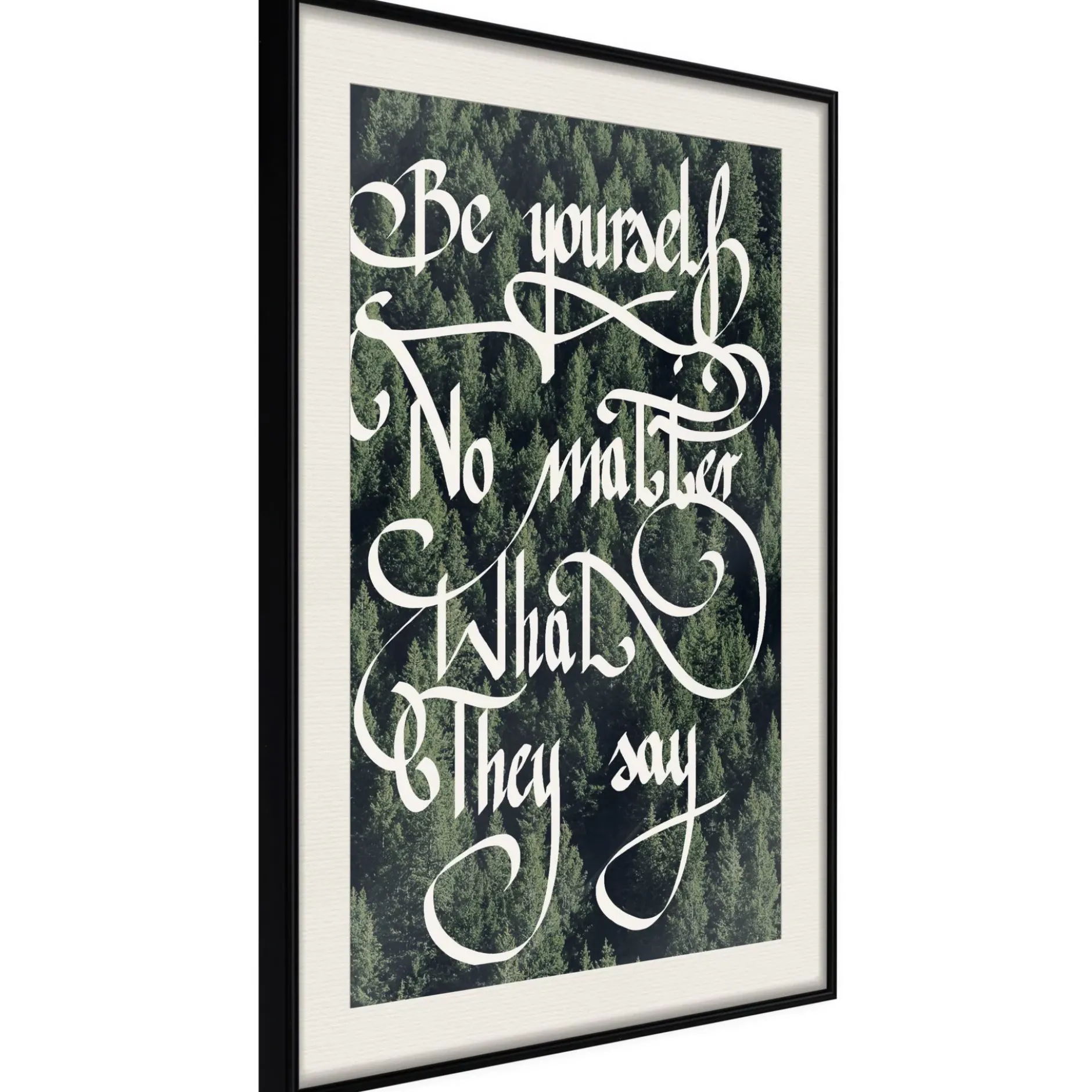 Poster 'Be Yourself'