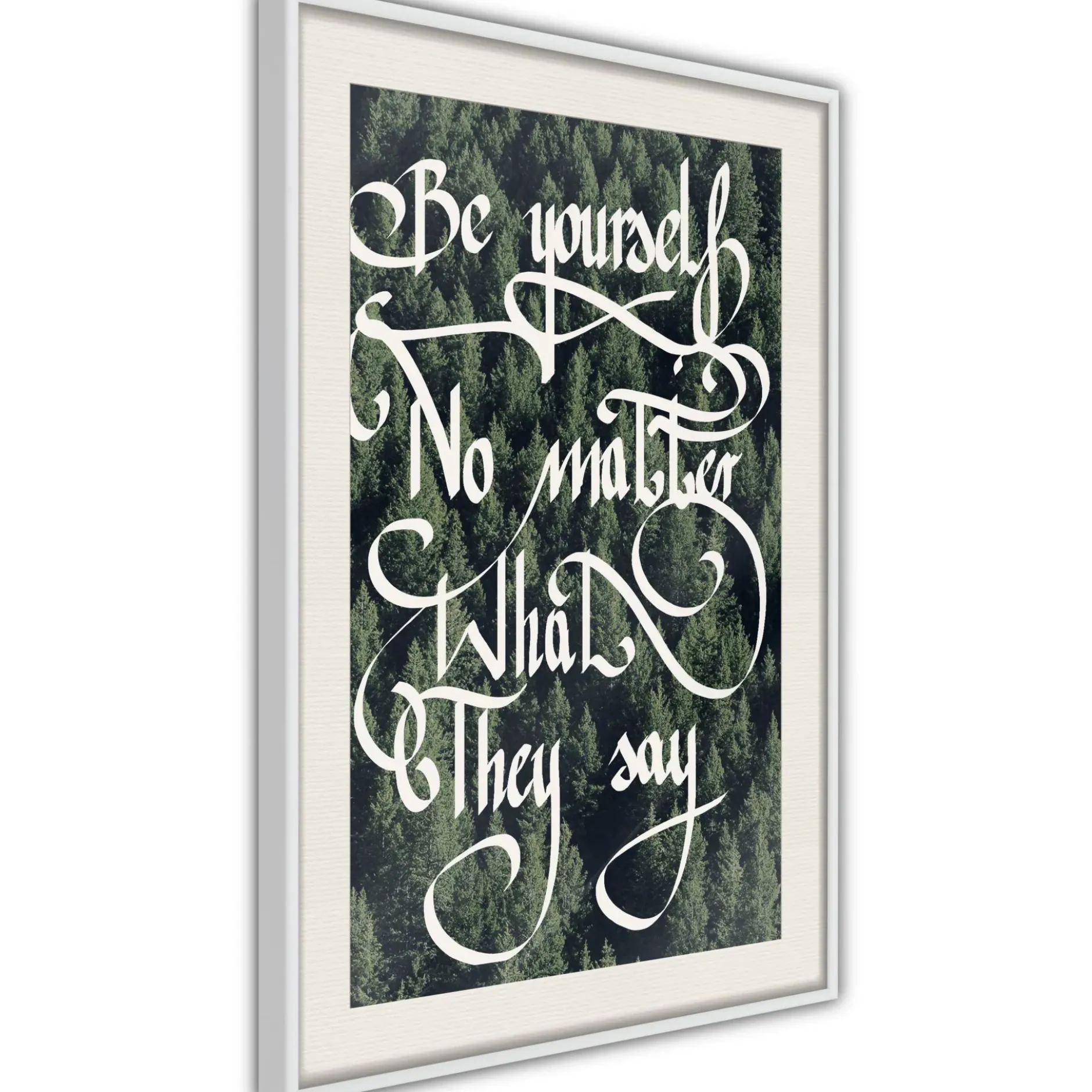 Poster 'Be Yourself'