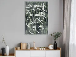 Poster 'Be Yourself'