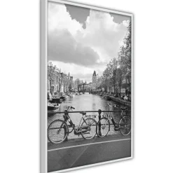 Poster 'Bicycles Against Canal'