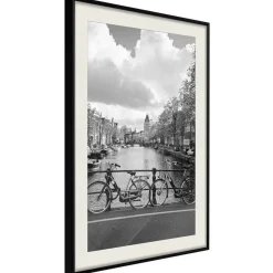 Poster 'Bicycles Against Canal'