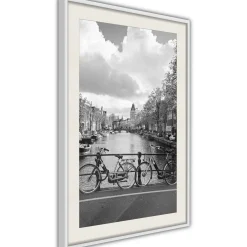 Poster 'Bicycles Against Canal'