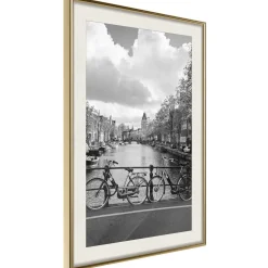 Poster 'Bicycles Against Canal'