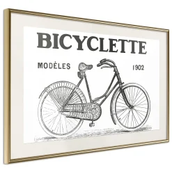 Poster 'Bicyclette'