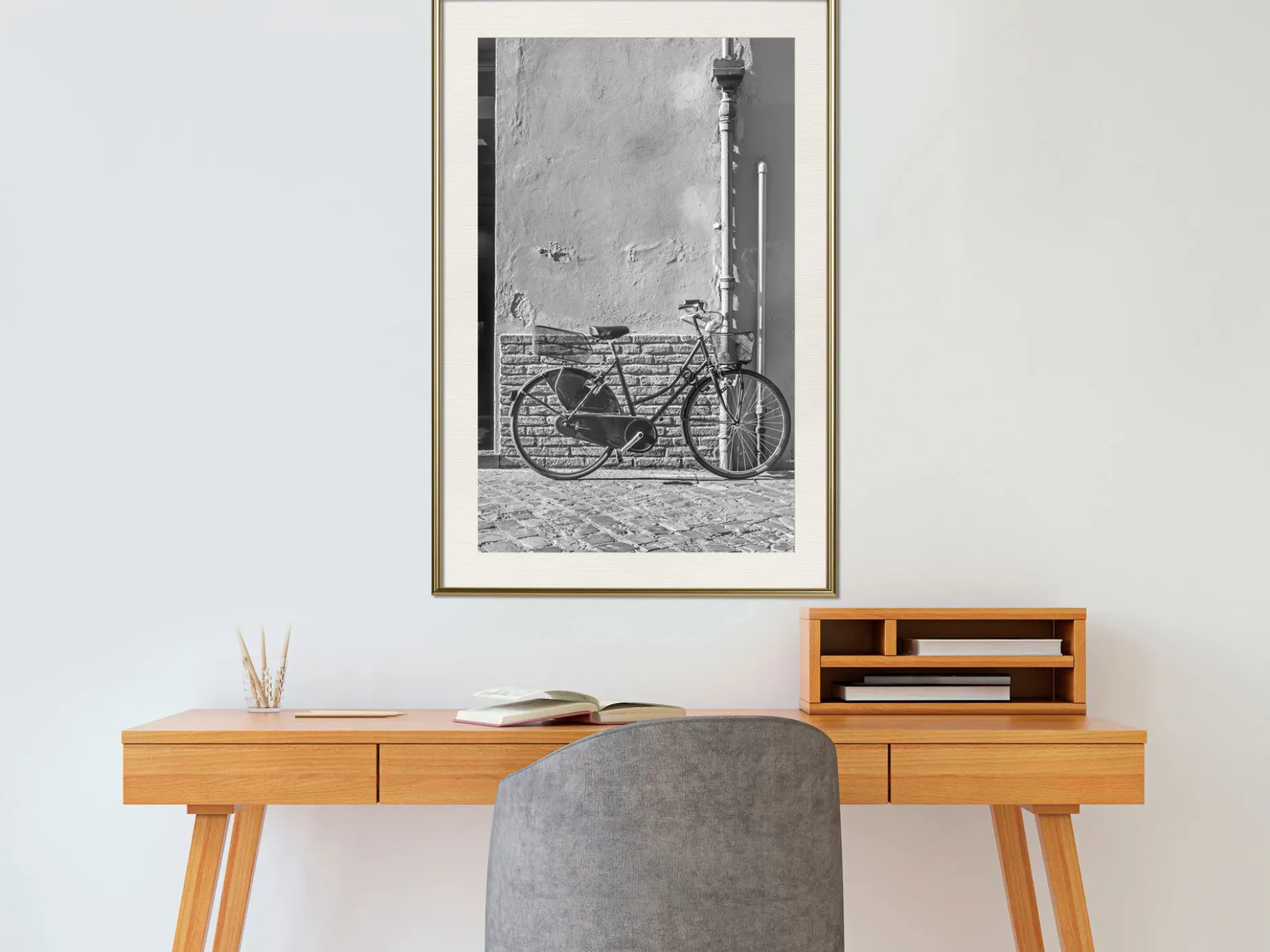 Poster 'Bicycle with Black Tires'
