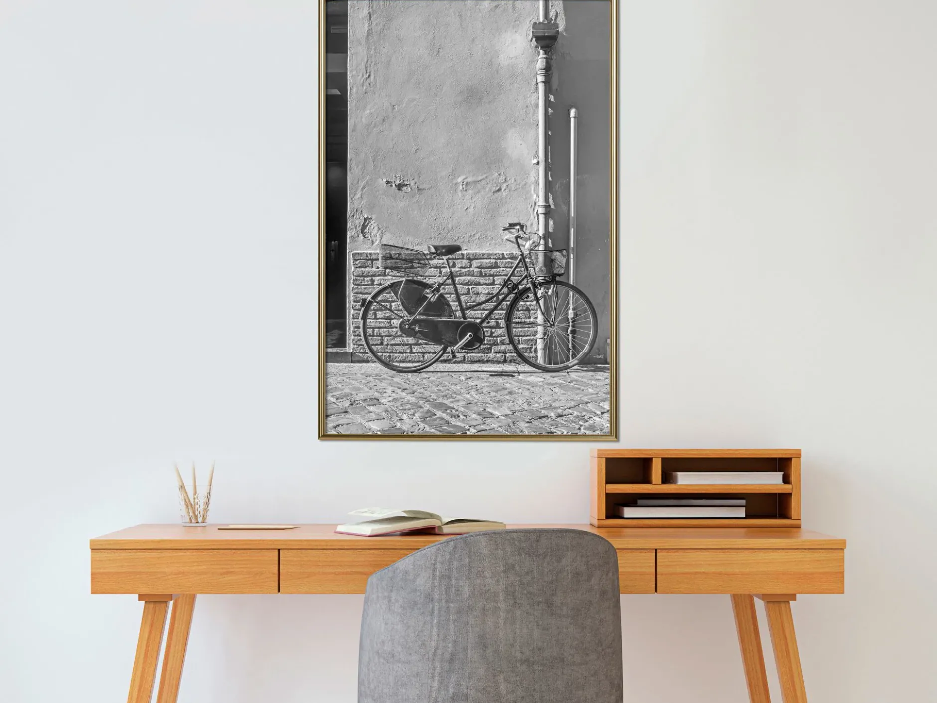 Poster 'Bicycle with Black Tires'