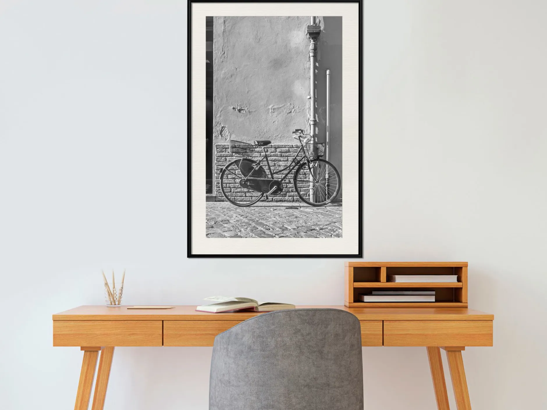 Poster 'Bicycle with Black Tires'