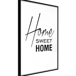 Poster 'Black and White: Home Sweet Home'