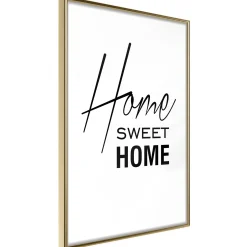 Poster 'Black and White: Home Sweet Home'