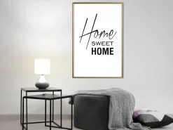 Poster 'Black and White: Home Sweet Home'