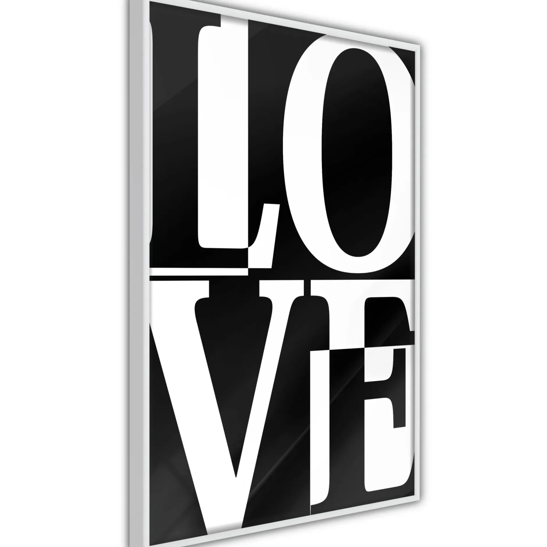 Poster 'Black and White Love'