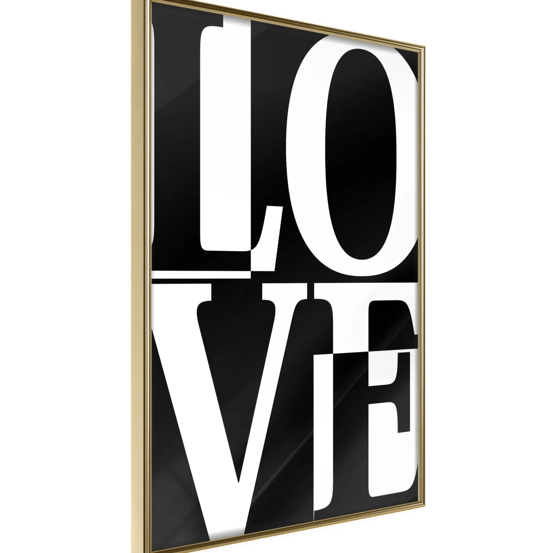 Poster 'Black and White Love'