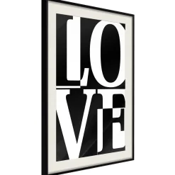 Poster 'Black and White Love'