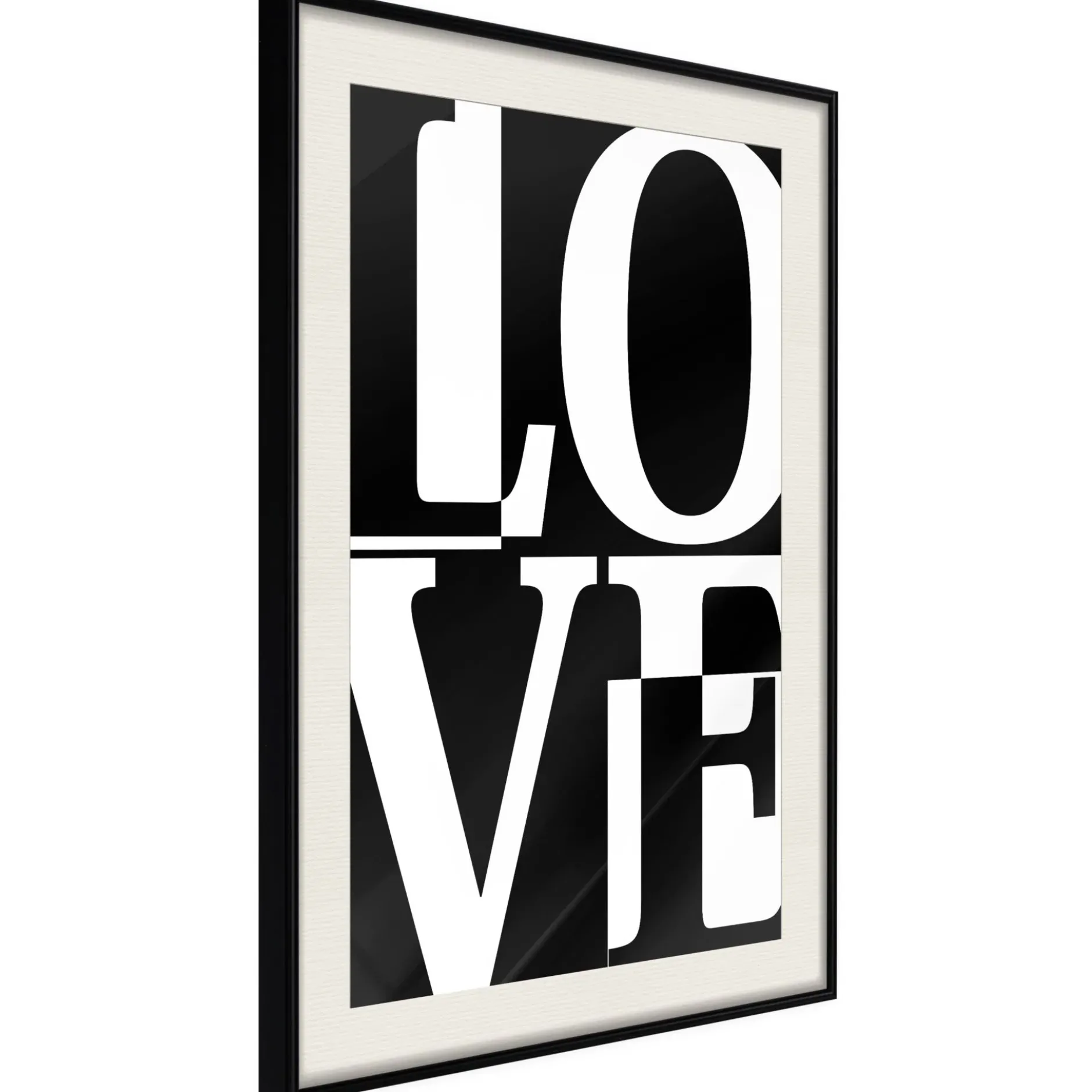 Poster 'Black and White Love'