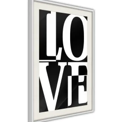 Poster 'Black and White Love'