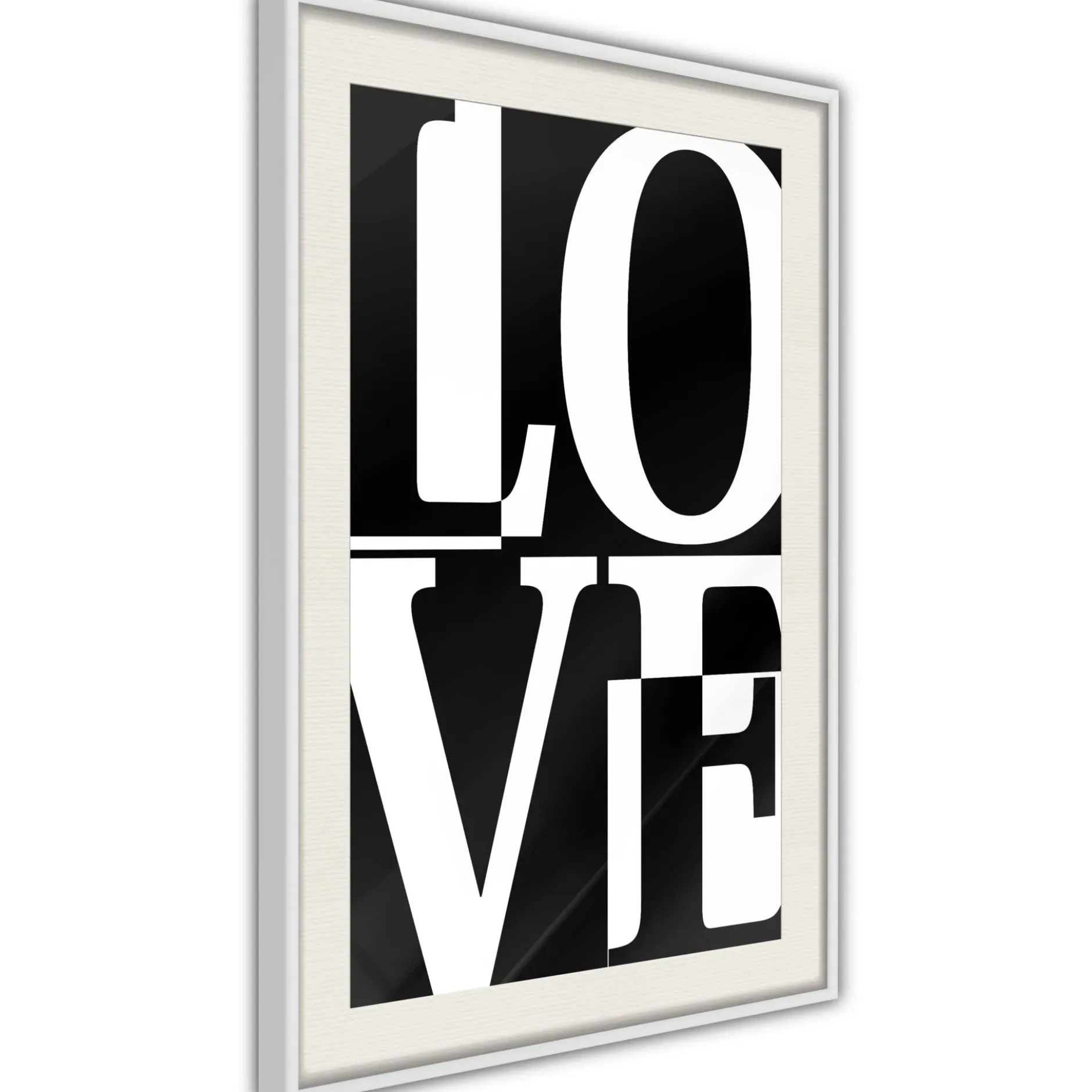 Poster 'Black and White Love'