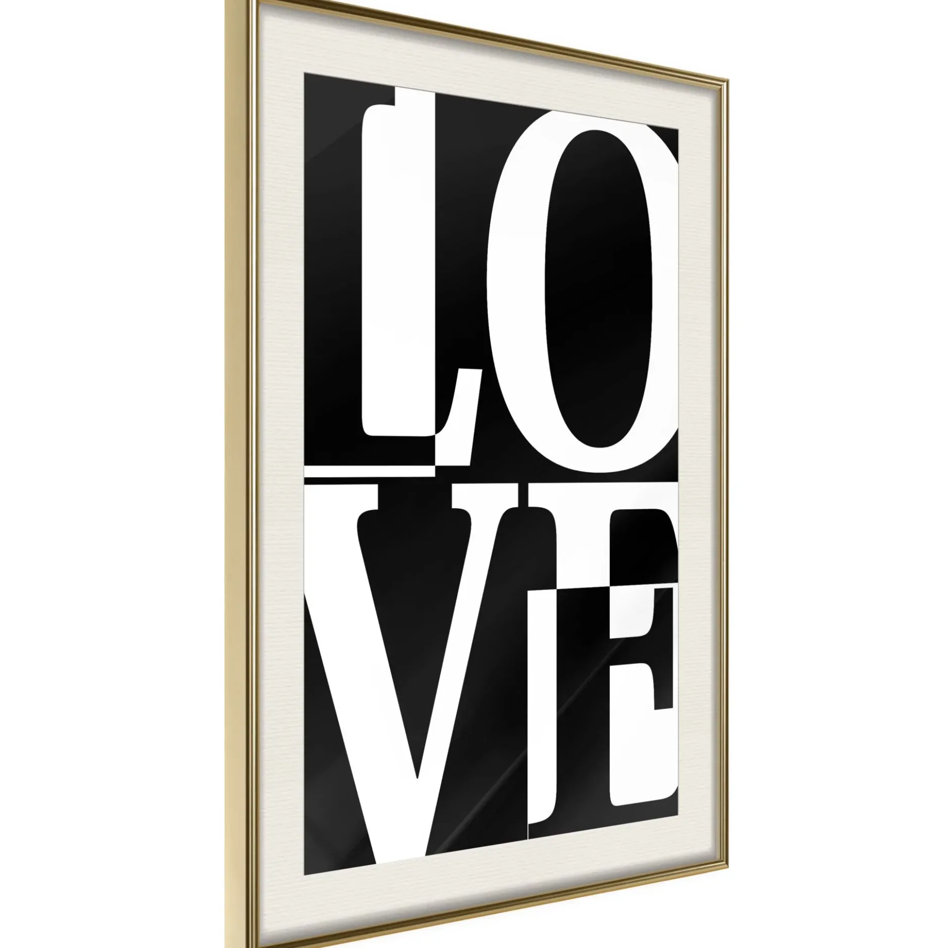 Poster 'Black and White Love'