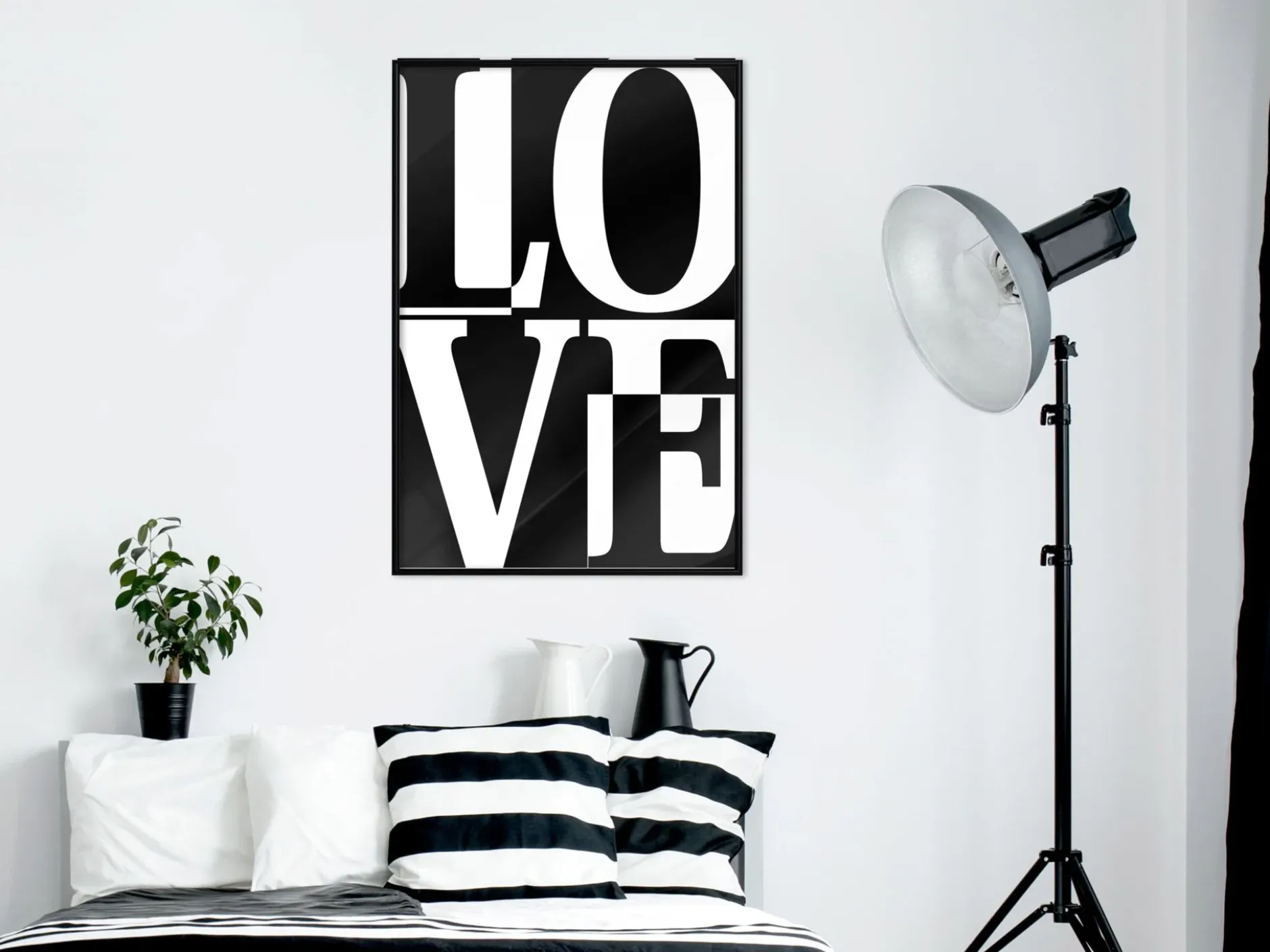 Poster 'Black and White Love'