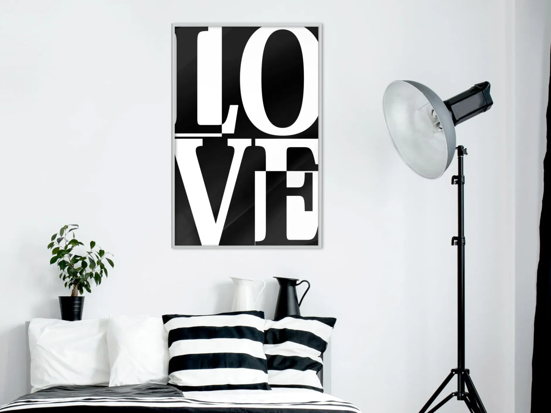 Poster 'Black and White Love'