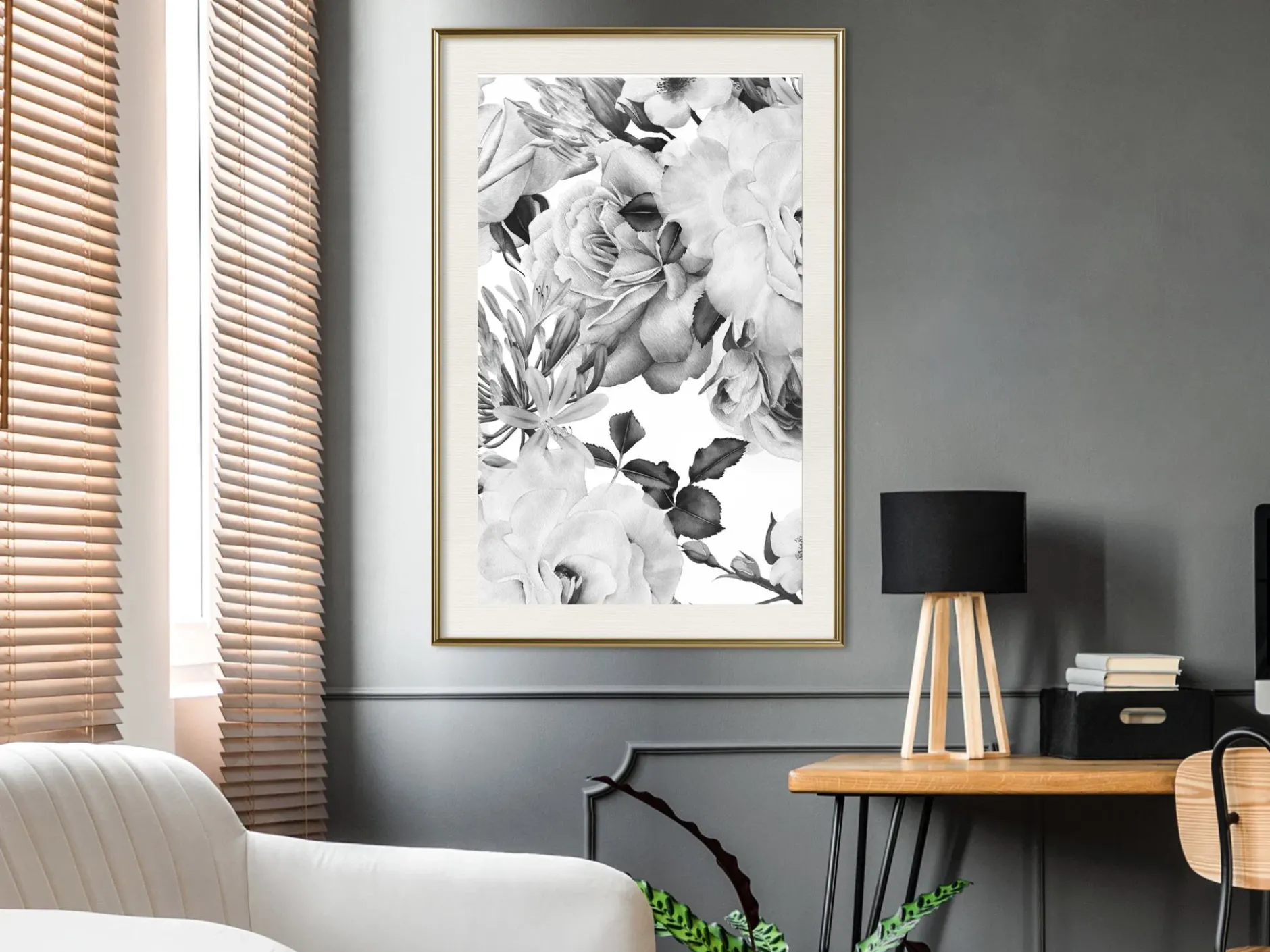 Poster 'Black and White Nature'