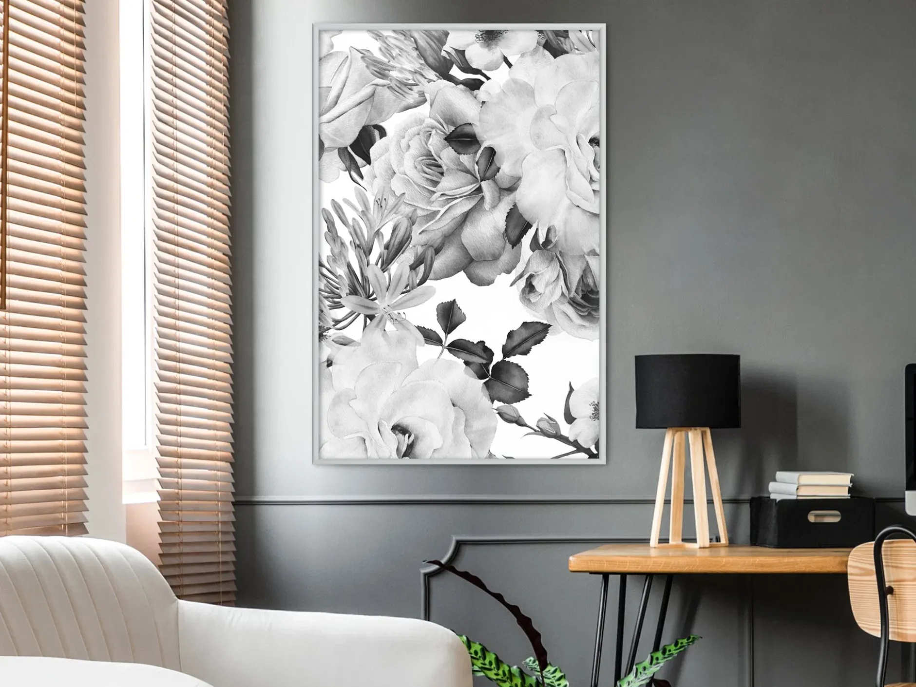 Poster 'Black and White Nature'