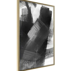 Poster 'Black Mosaic'