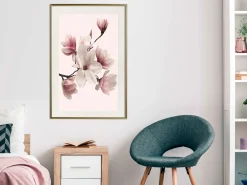Poster 'Blooming Magnolias I'