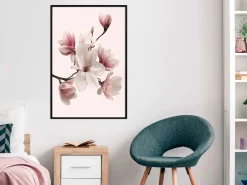Poster 'Blooming Magnolias I'