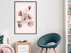 Poster 'Blooming Magnolias I'