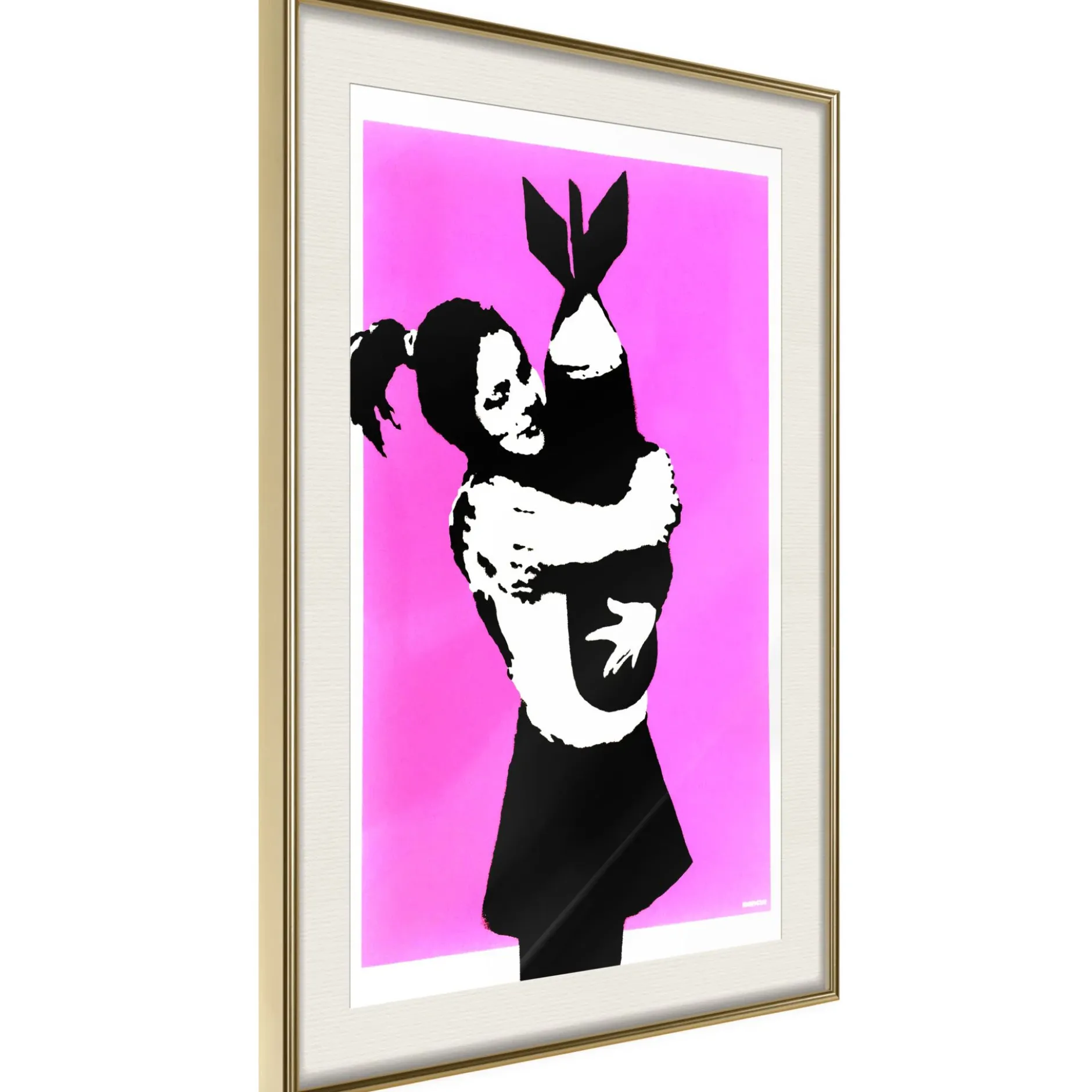Poster 'Bomb Hugger'