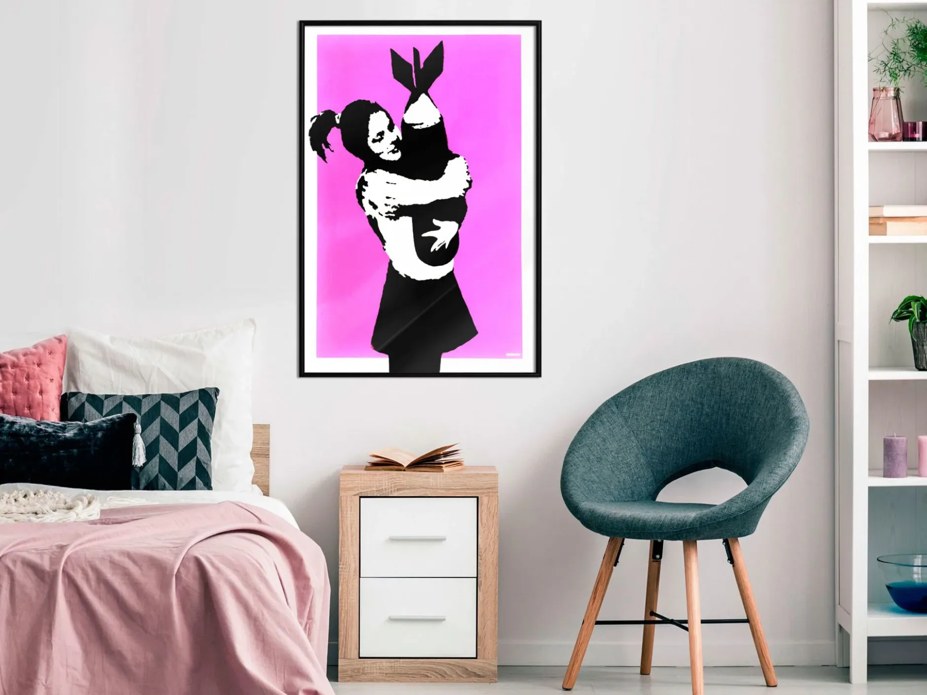 Poster 'Bomb Hugger'