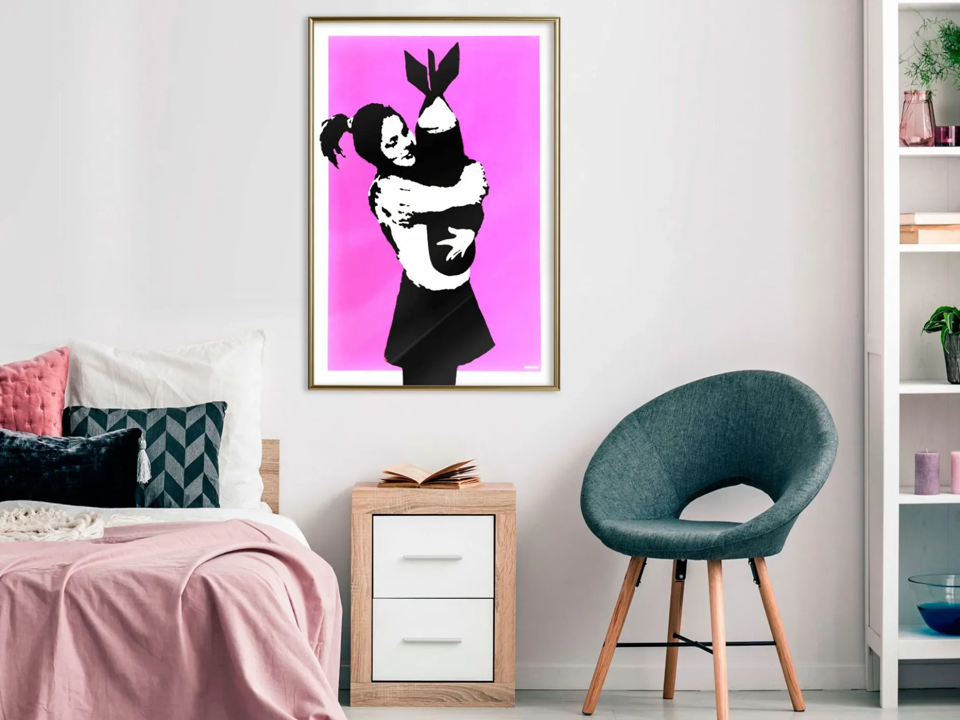 Poster 'Bomb Hugger'
