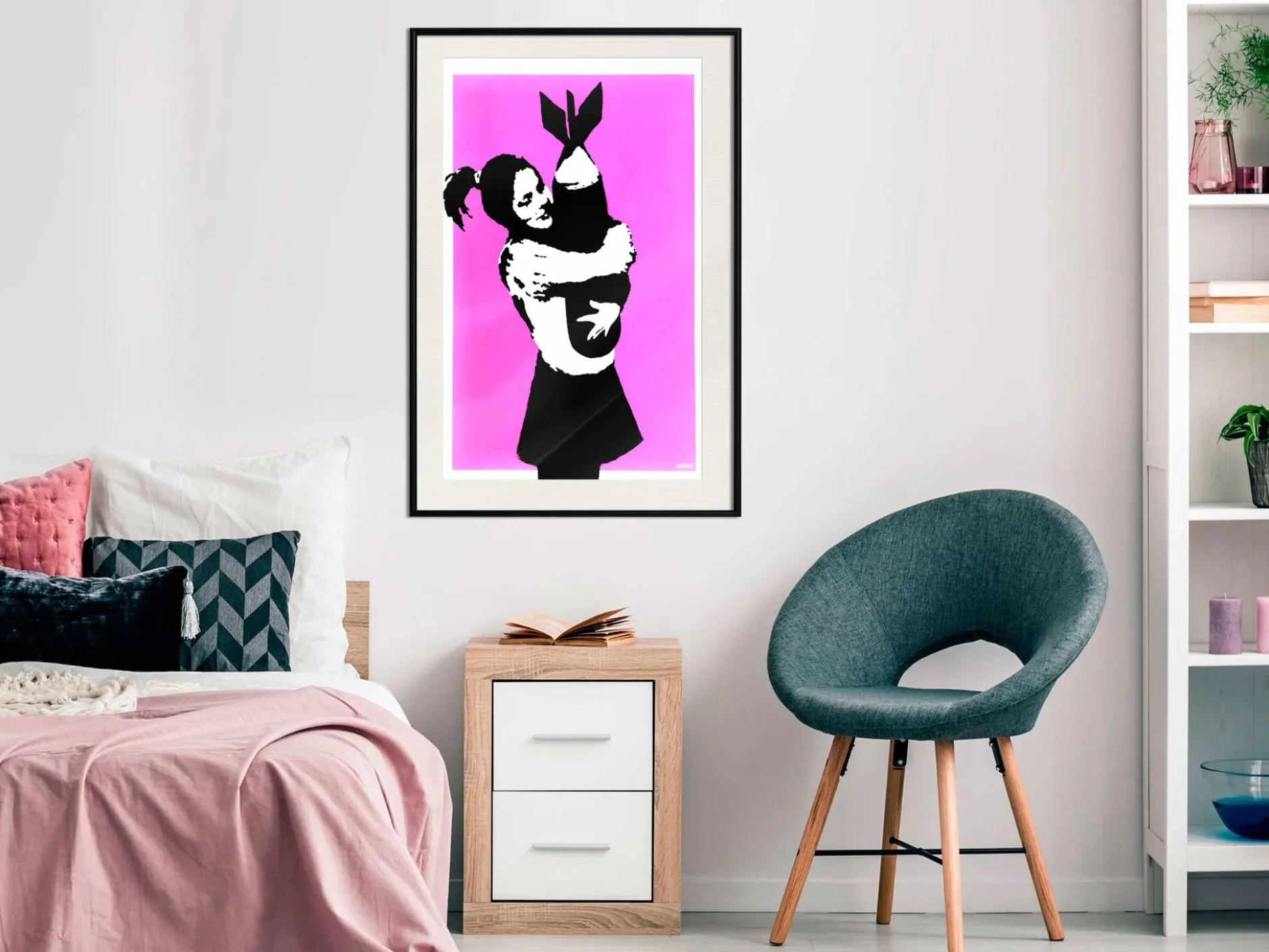 Poster 'Bomb Hugger'