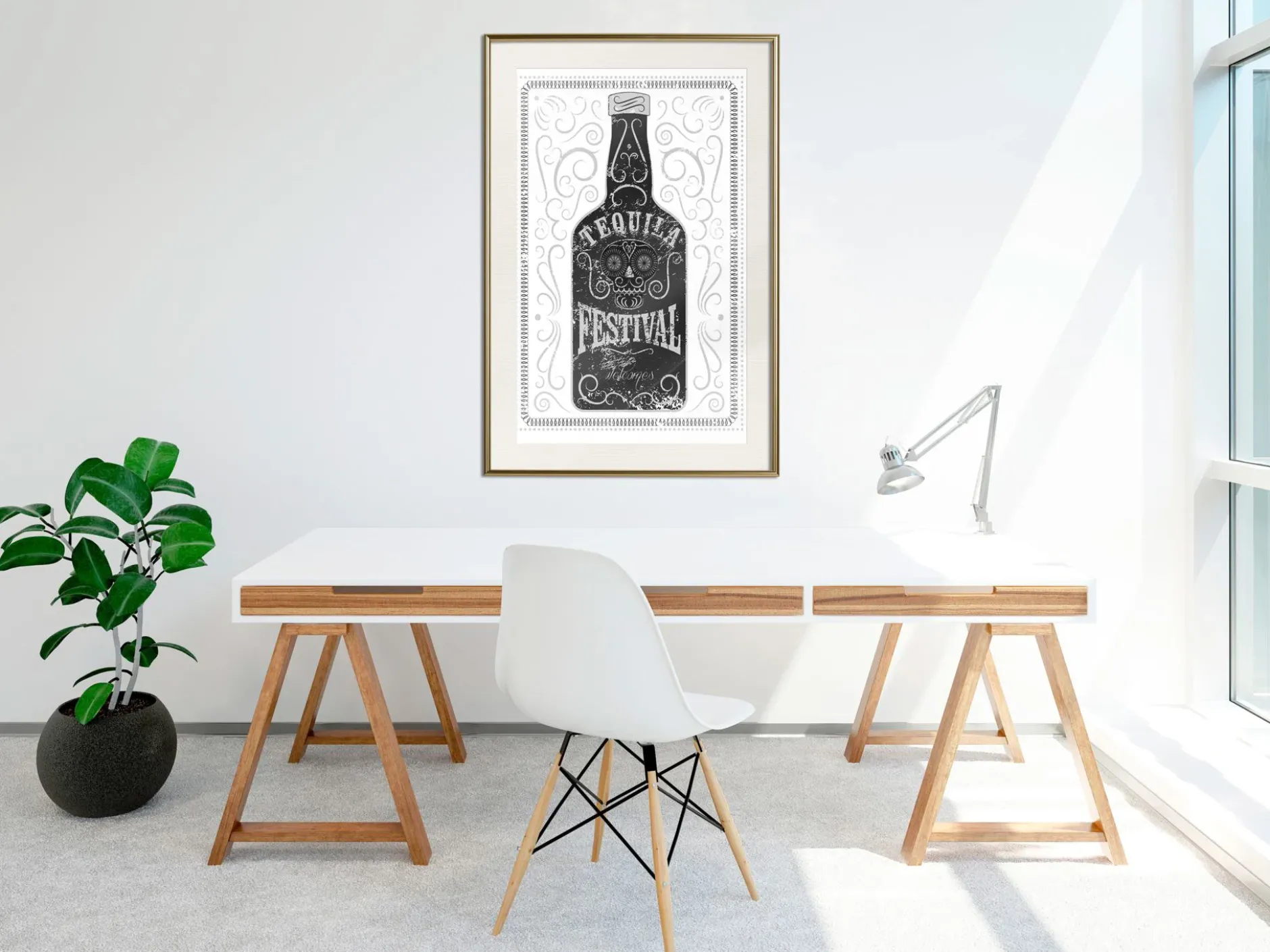 Poster 'Bottle of Tequila'