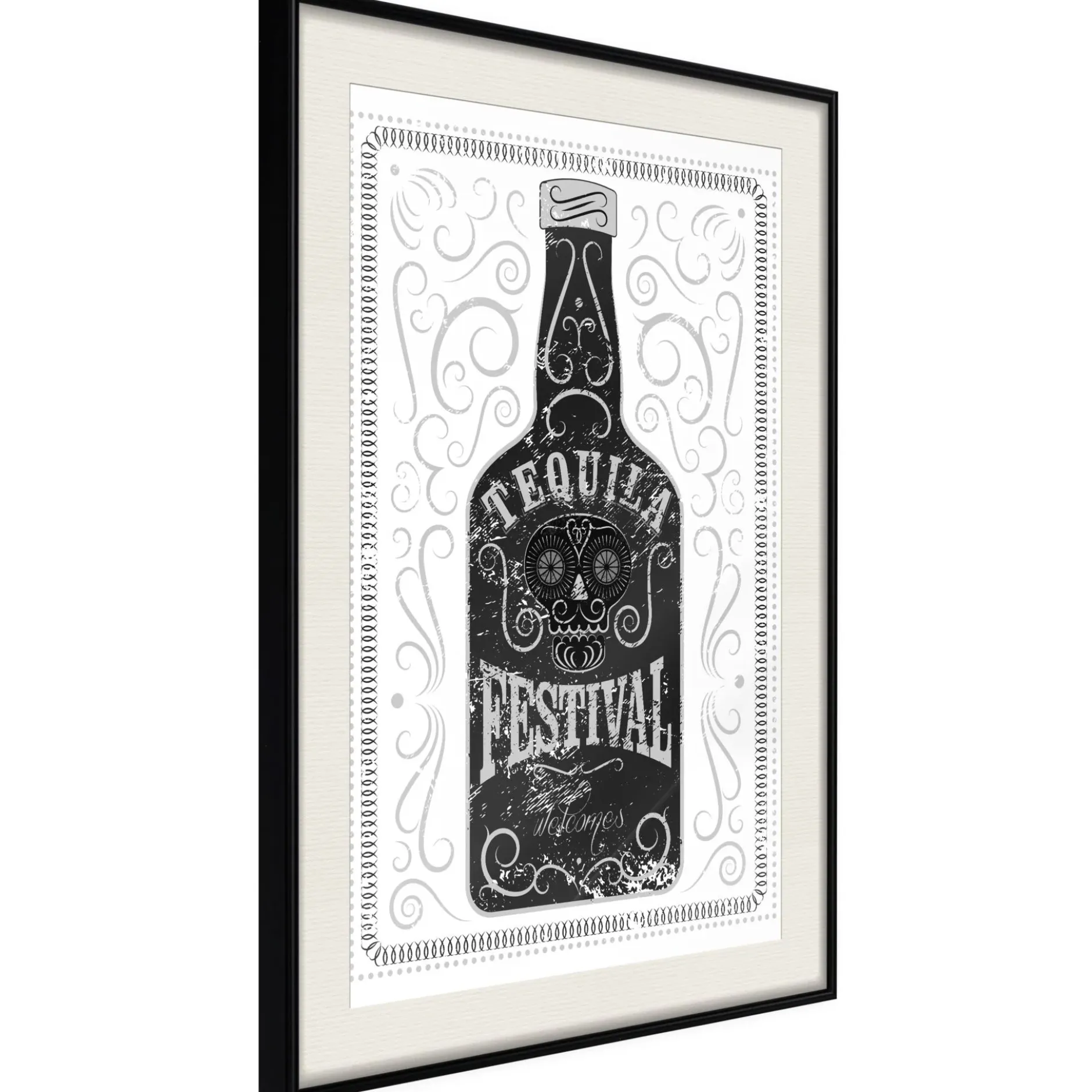 Poster 'Bottle of Tequila'