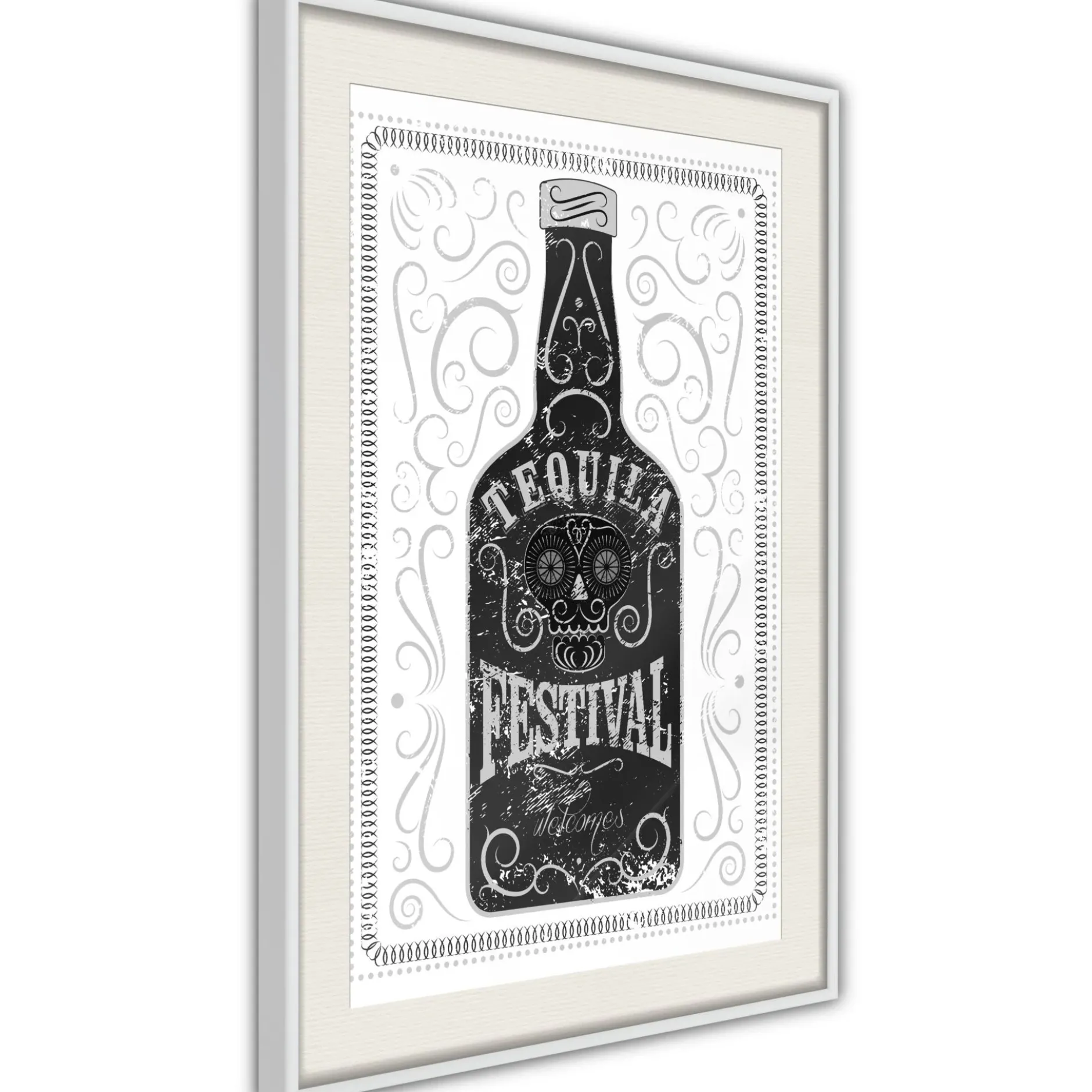 Poster 'Bottle of Tequila'