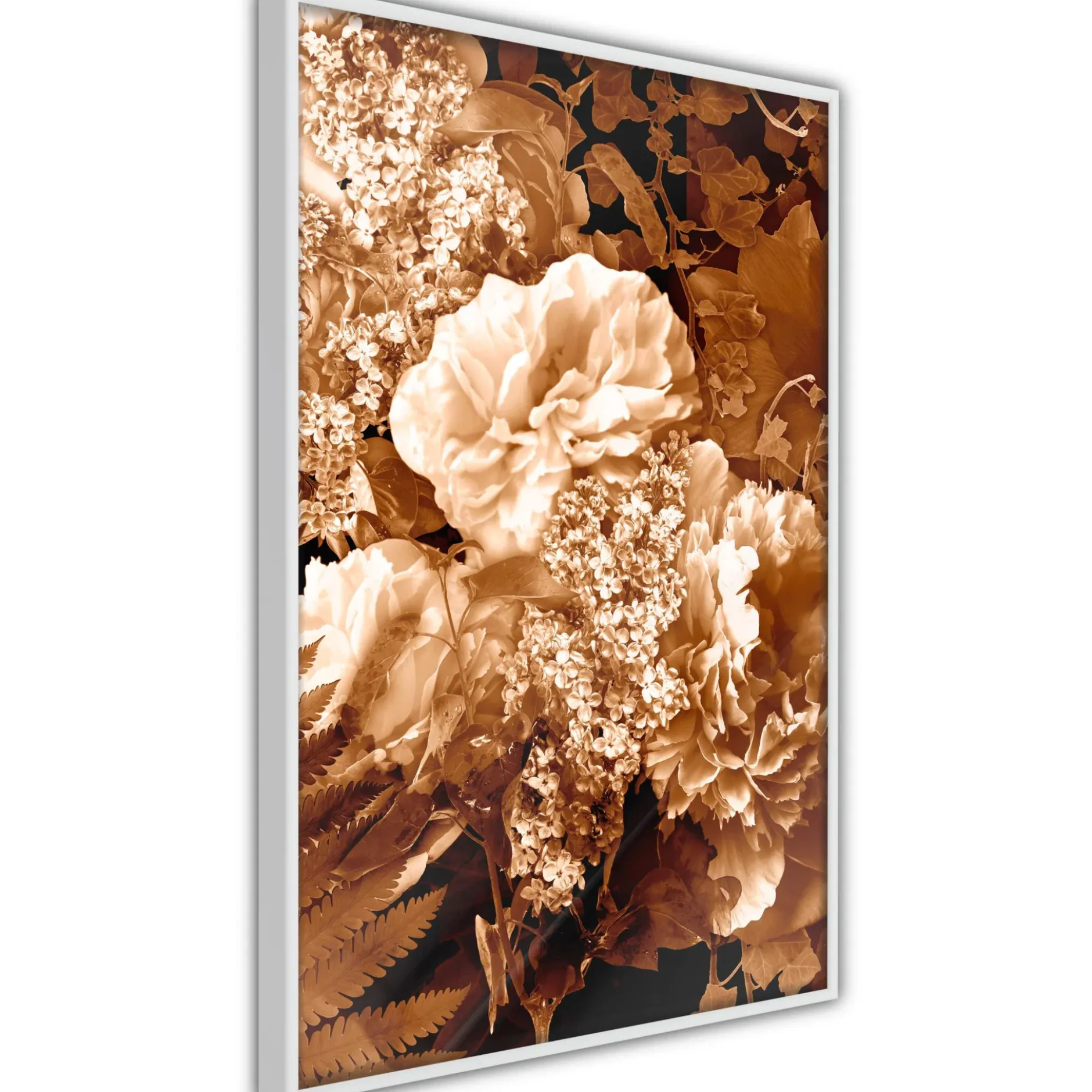 Poster 'Bouquet in Sepia'