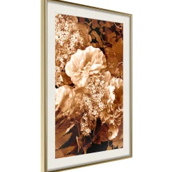 Poster 'Bouquet in Sepia'