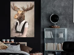 Poster 'Brainy Moose'