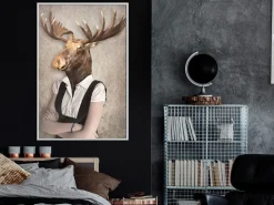 Poster 'Brainy Moose'