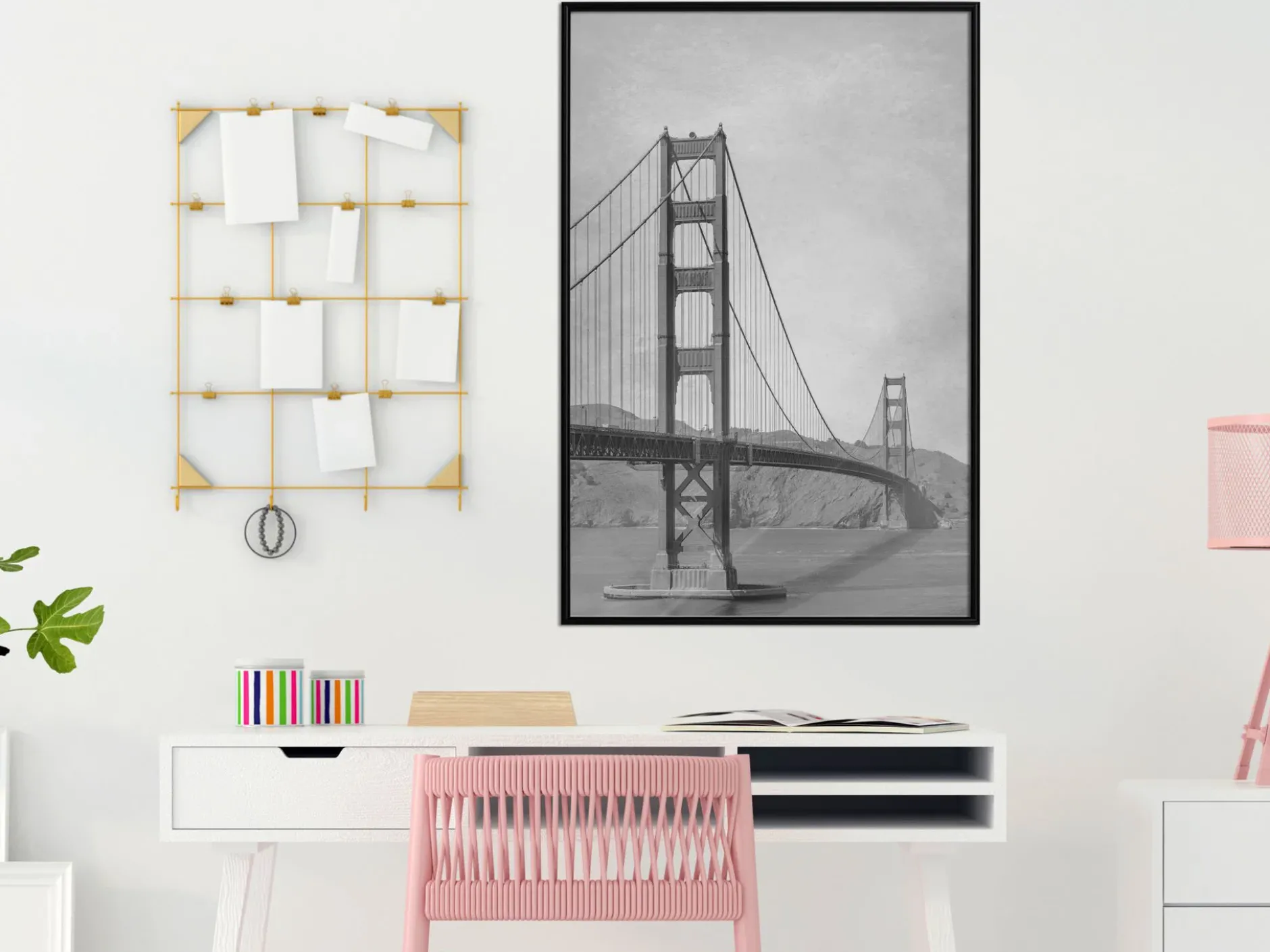 Poster 'Bridge in San Francisco II'